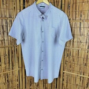 Columbia Men's Regular Fit Performance Stretch Short Sleeve Check Shirt XL